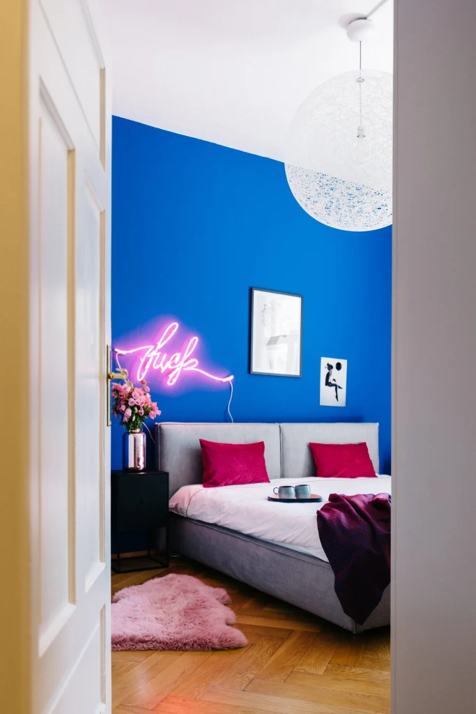 Colorful Living Space – Schlafen, Innenarchitektur Manuela Bross (Bild 4)