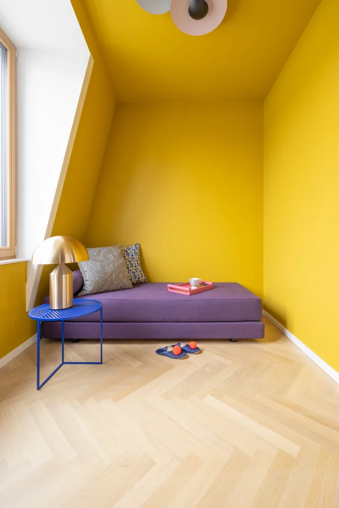 Dachgeschoss-Wohnung in Schwabing – Essen, Innenarchitektur Manuela Bross (Bild 5)