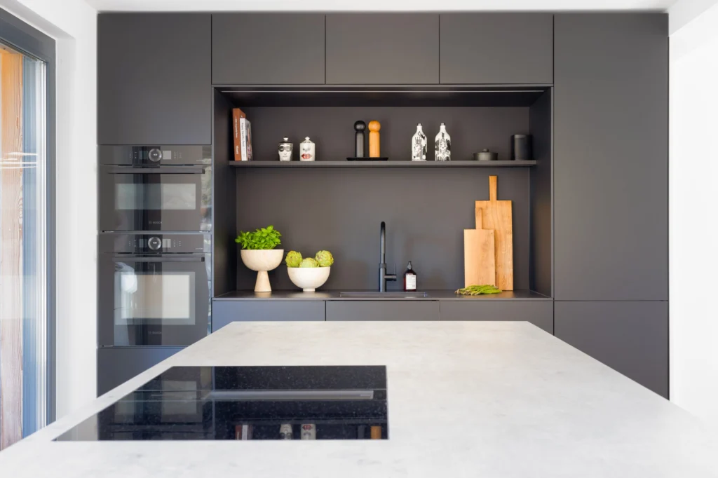 Küche in Bauhausvilla Emmering